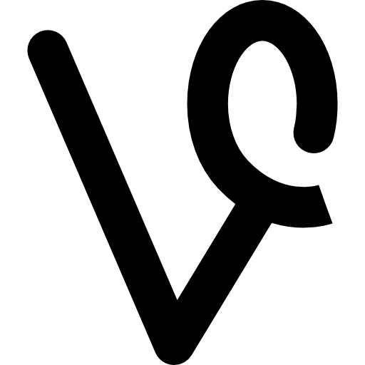 vine logo Basic Rounded Lineal Ícone