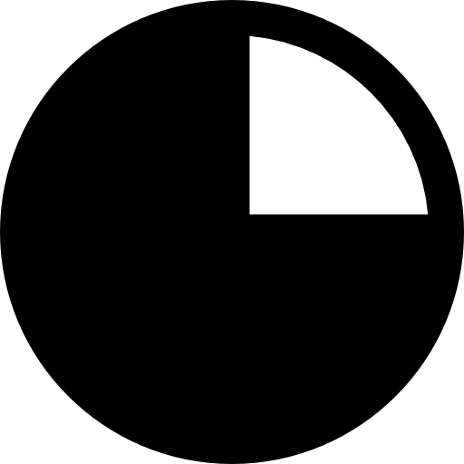 diagramme circulaire  Icône