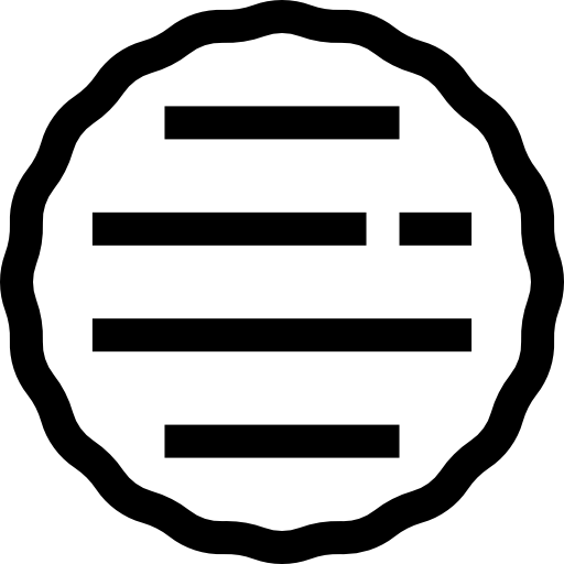 햄버거 Basic Straight Lineal icon