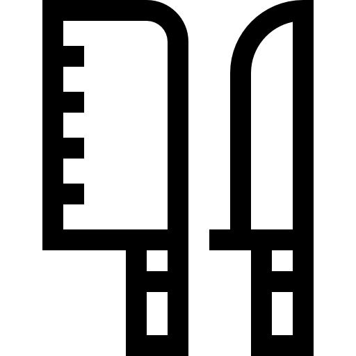 칼 Basic Straight Lineal icon