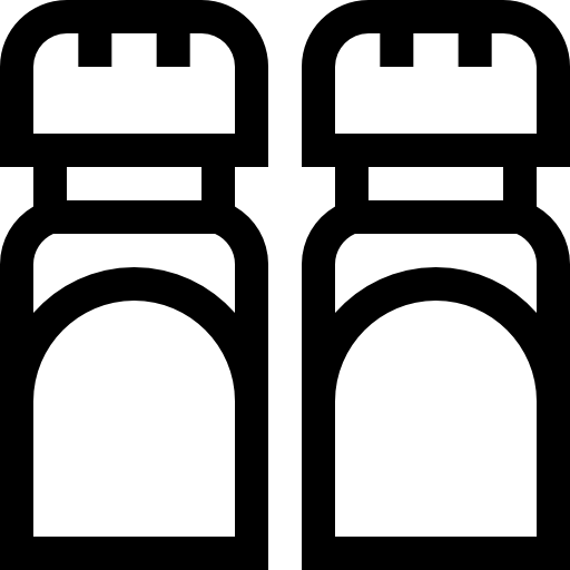 소금과 후추 Basic Straight Lineal icon