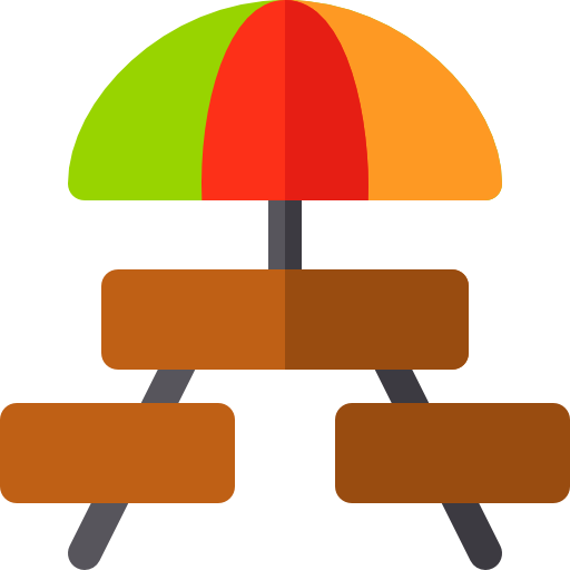 picnic Basic Rounded Flat icono