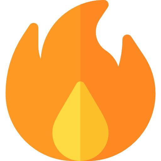 fuoco Basic Rounded Flat icona