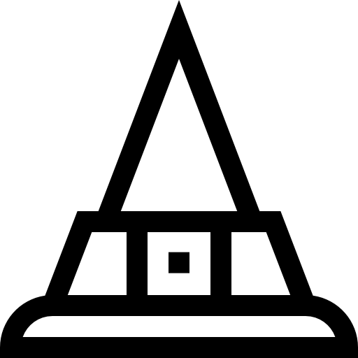 bruja Basic Straight Lineal icono