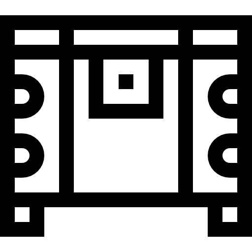 klatka piersiowa Basic Straight Lineal ikona