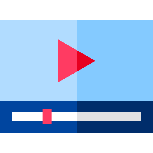 lettore video Basic Straight Flat icona