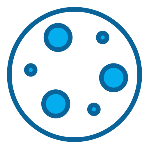 Moon Generic Blue icon