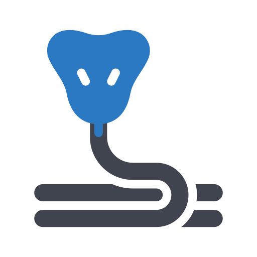 schlange Generic Blue icon