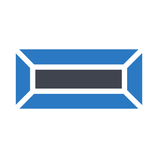 barra de oro Generic Blue icono