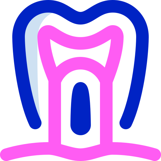 Tooth pulp Super Basic Orbit Color icon