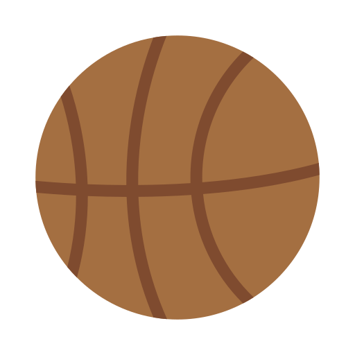 baloncesto Vector Stall Flat icono