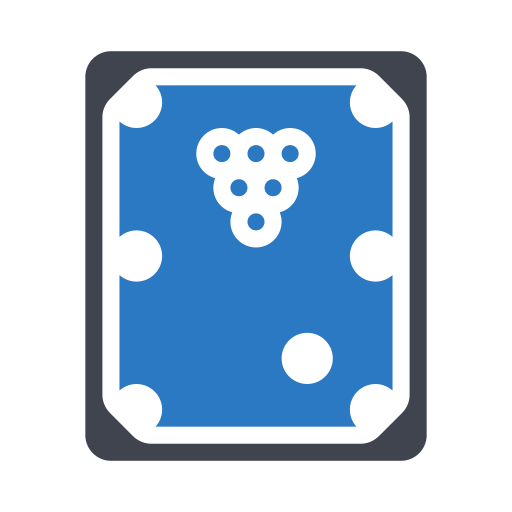 당구대 Generic Blue icon
