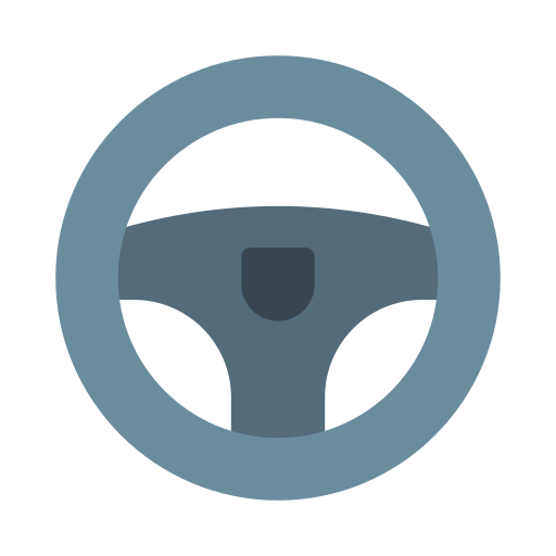 Steering Wheel Vector Stall Flat icon