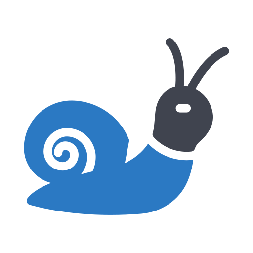 escargot Generic Blue Icône