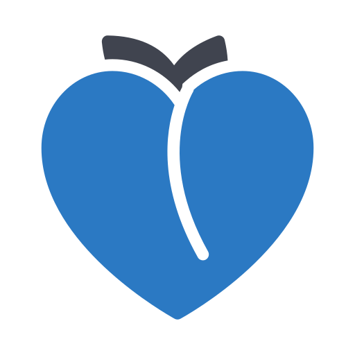 abrikoos Generic Blue icoon