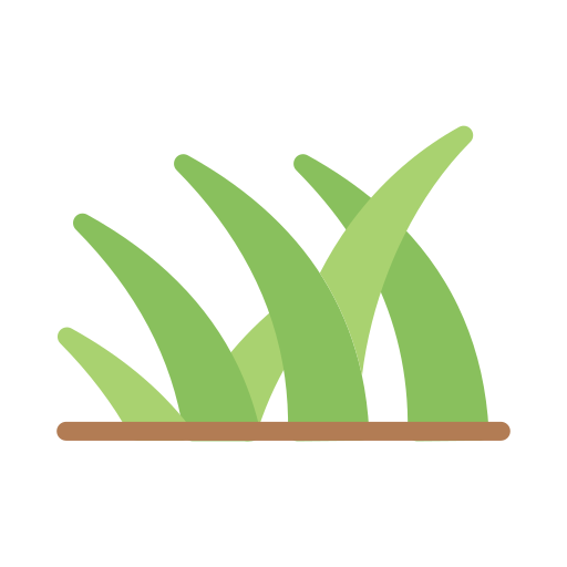 Grass Vector Stall Flat icon
