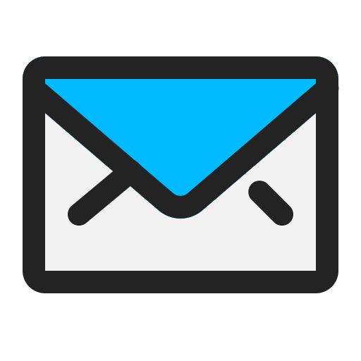 Message Generic Outline Color icon