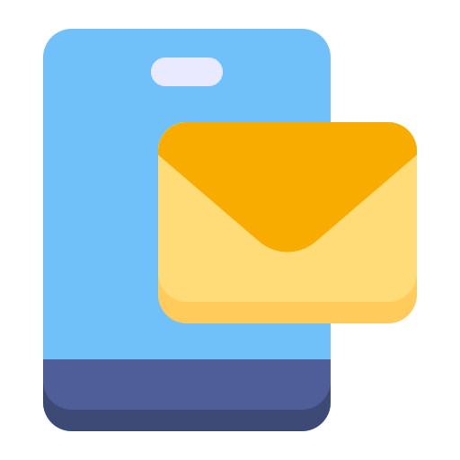 aplikacja skrzynki odbiorczej poczty Generic Flat ikona
