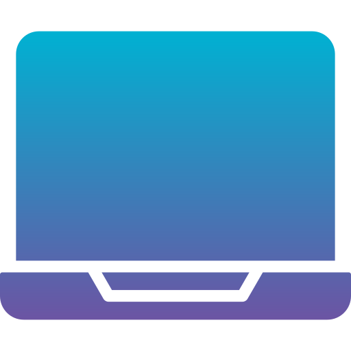 laptop Generic Flat Gradient icoon