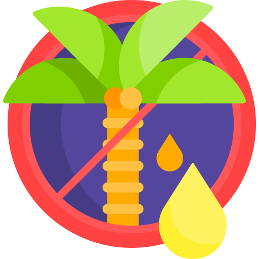 Palm oil free Detailed Flat Circular Flat icon