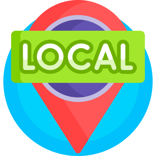 lokaal Detailed Flat Circular Flat icoon