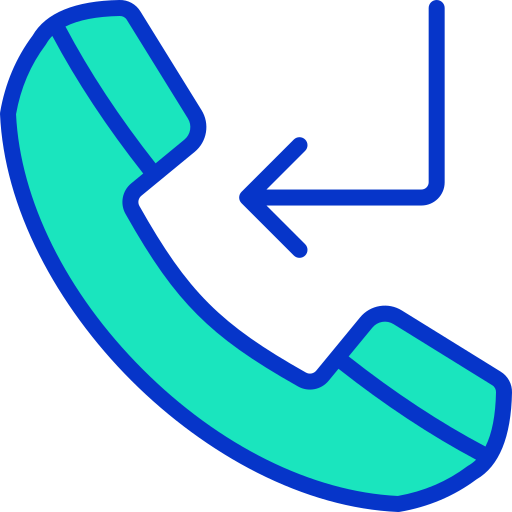 電話の着信 Generic Outline Color icon
