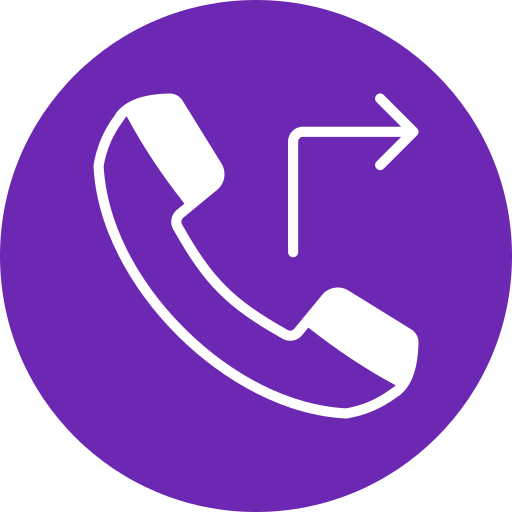 Outcoming call Generic Blue icon