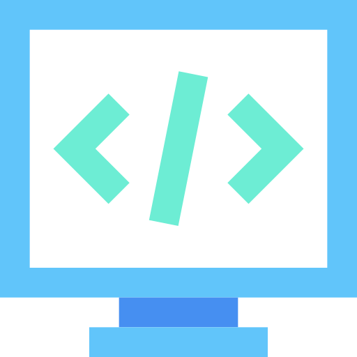 Code Generic Blue icon