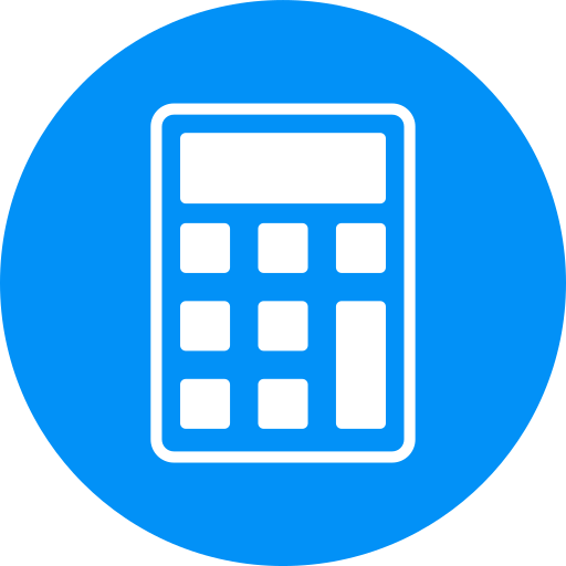 calculadora Generic Blue icono