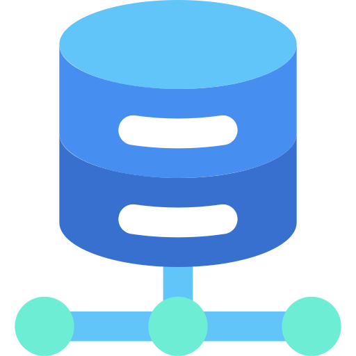 데이터 베이스 Generic Blue icon
