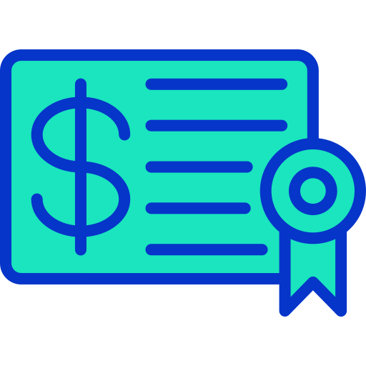 Invoice Generic Outline Color icon