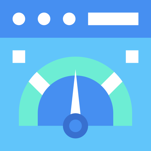 Speed Test Generic Blue icon