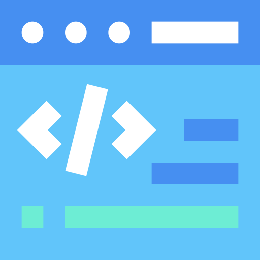 Веб-кодирование Generic Blue иконка
