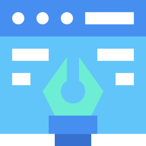 Web Design Generic Blue icon