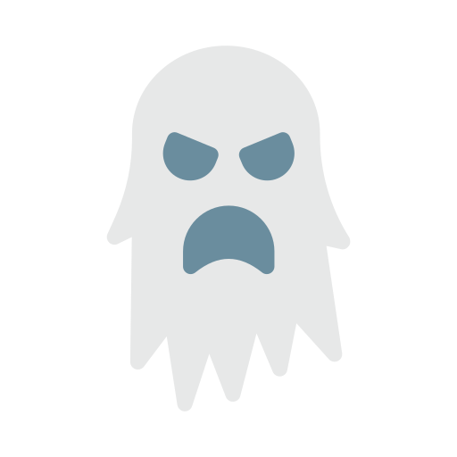 Ghost Vector Stall Flat icon