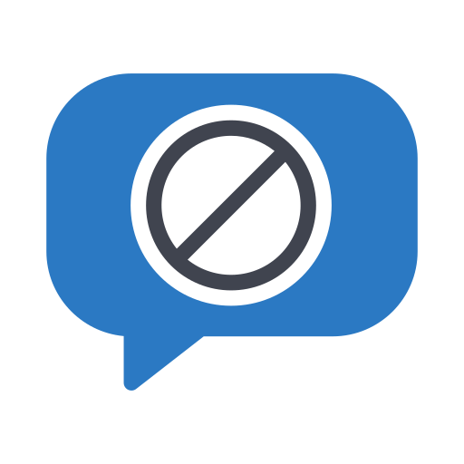 No message Generic Blue icon
