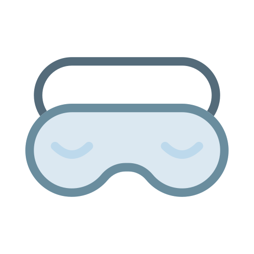 Eye mask Vector Stall Flat icon