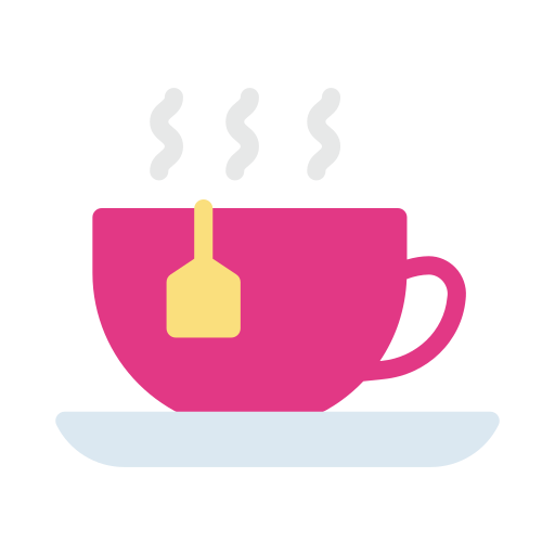 Tea cup Vector Stall Flat icon