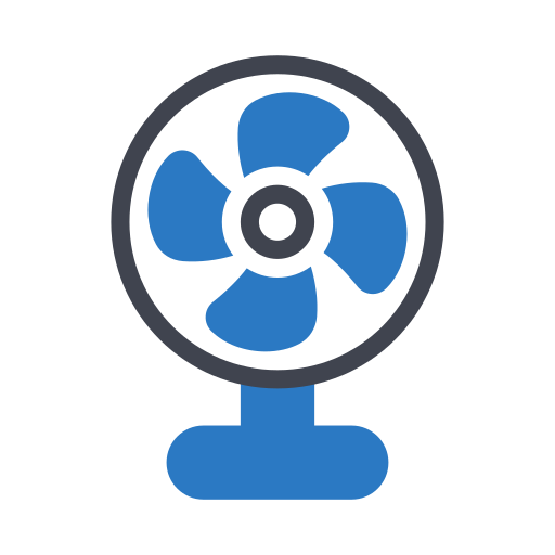 ventilateur Generic Blue Icône