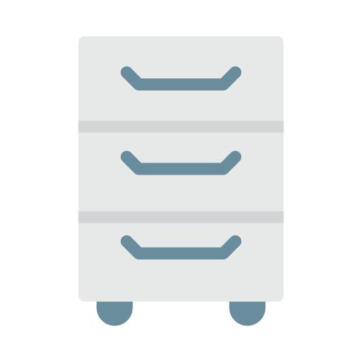 Drawers Vector Stall Flat icon