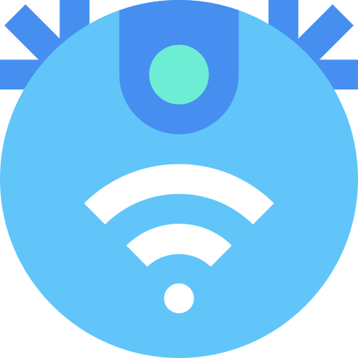robotstofzuiger Generic Blue icoon