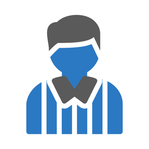 Referee Generic Blue icon