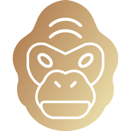 gorilla Generic Flat Gradient icoon