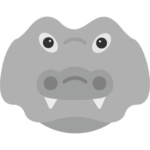 cocodrilo Generic Grey icono