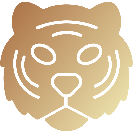 Tiger Generic Flat Gradient icon