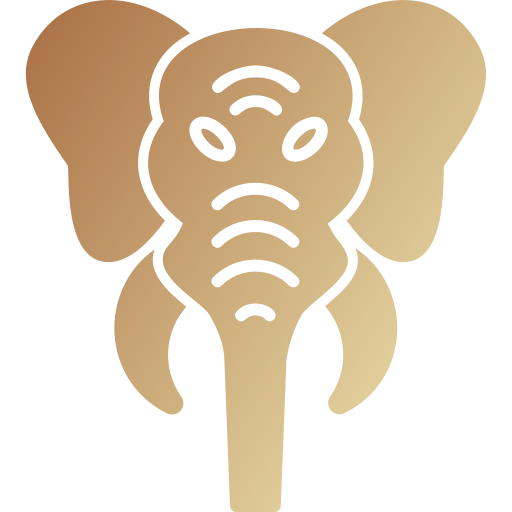elefant Generic Flat Gradient icon