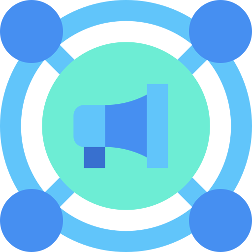 Network Generic Blue icon