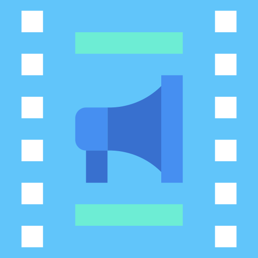 video Generic Blue icona