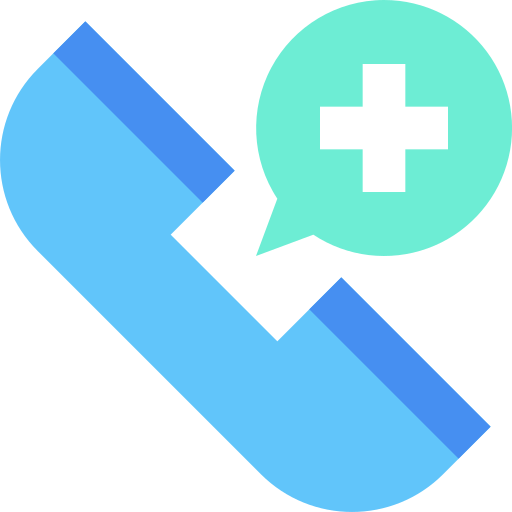 Call Center Generic Blue icon