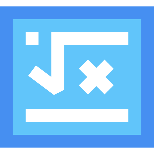 수학 Generic Blue icon